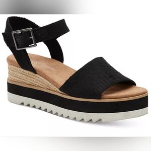 COPY - TOMS Womens Diana Espadrille Wedge Sandal
